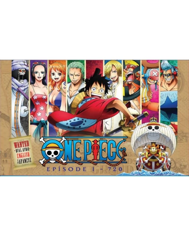 One Piece Episode 1-720 Series Collection Dual Audio