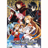 Sword Art Online Season 1-3 GGO SAO Alicization 4 Special 3 Movie 2 OVA