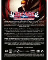 Bleach Movie 1-4 Anime DVD Collection All Region Dual Audio English Dubbed and Subbed Box Set