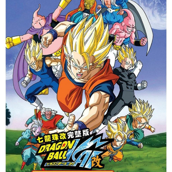 Dragon Ball Z Kai Complete Series Anime DVD Dual Audio Dubbed 